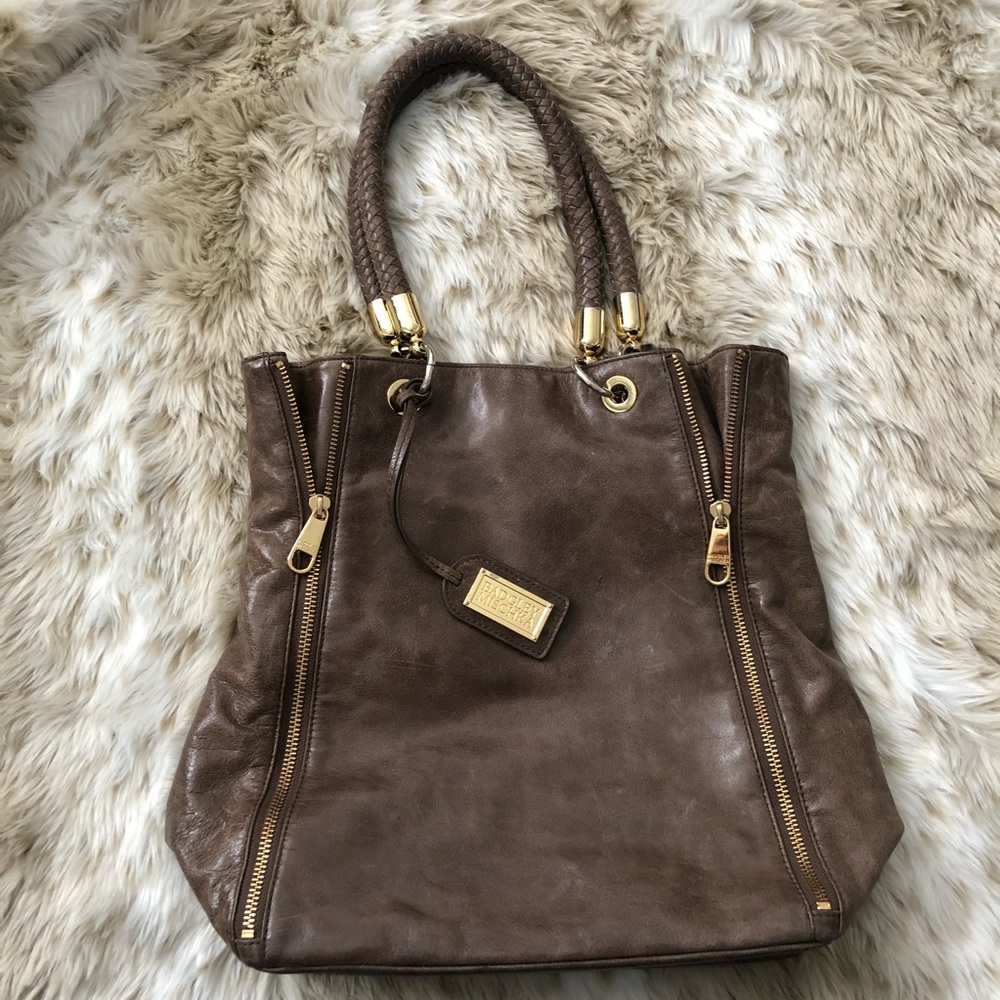 Badgley Mischka Leather Shoulder Purse